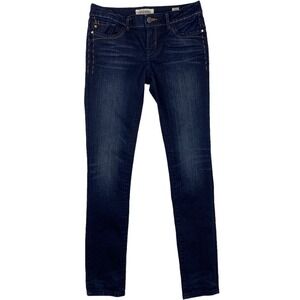 MEK Denim Kazan Jegging Dark Wash Low Rise Skinny Blue Jean Women's Size 29x32